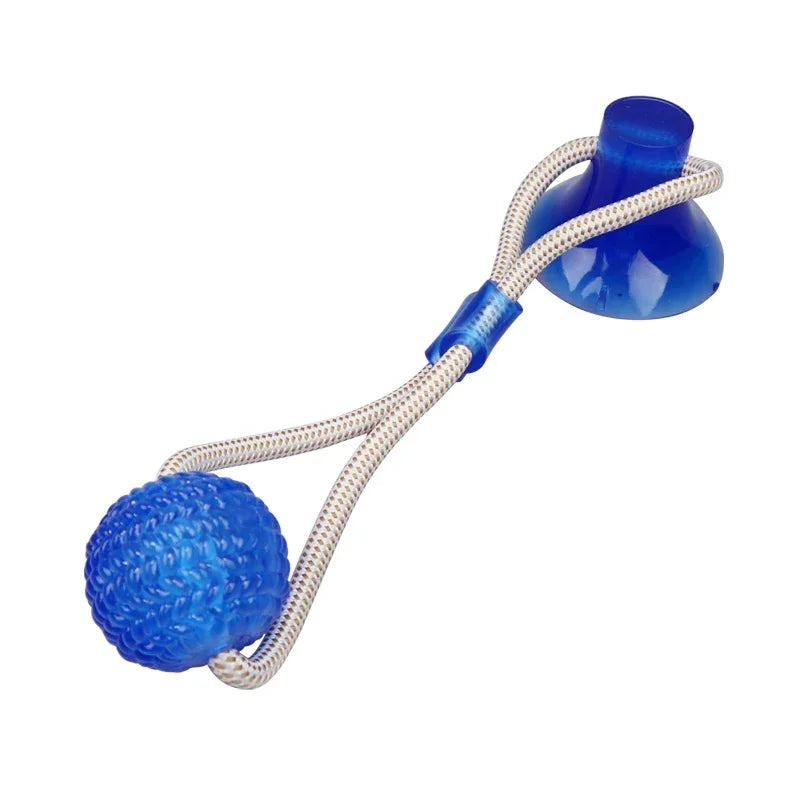Suction Cup Dog Chew Toy with TPR Ball