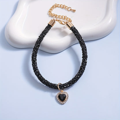 Faux Pearl Ribbon Bow Cat Collar