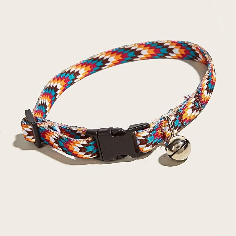 Adjustable Pet Collar with Bell