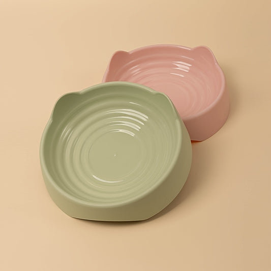 Cat Ear Shaped Food & Water Bowl
