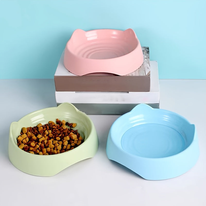 Cat Ear Shaped Food & Water Bowl