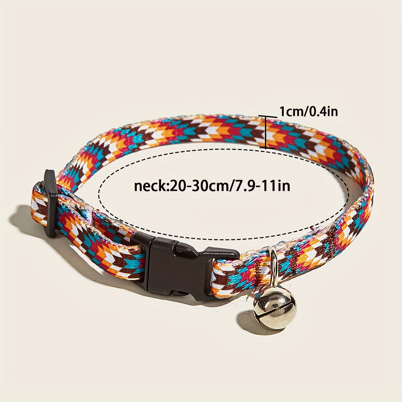 Adjustable Pet Collar with Bell