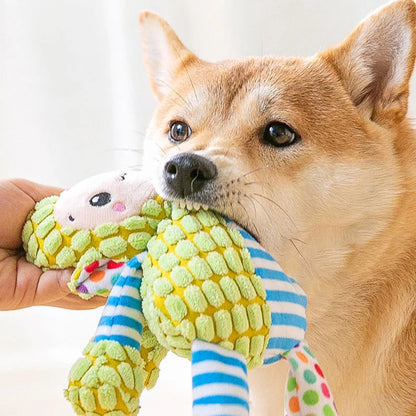 Interactive Squeaky Plush Chew Toy for Pets