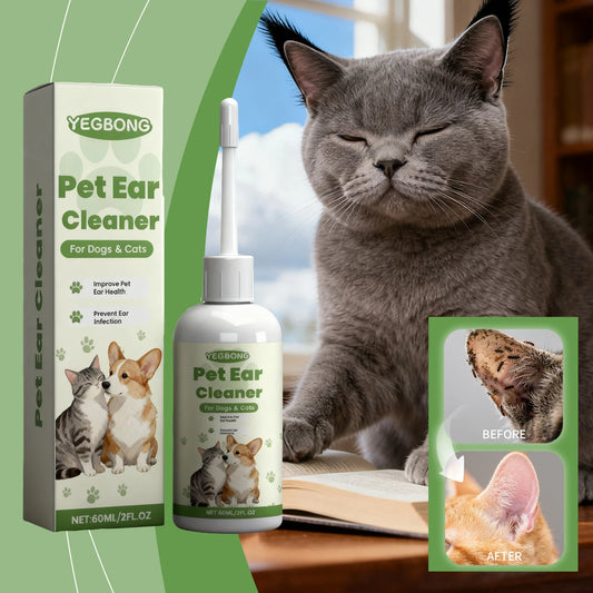 Pet Ear Care Drops for Cats & Dogs