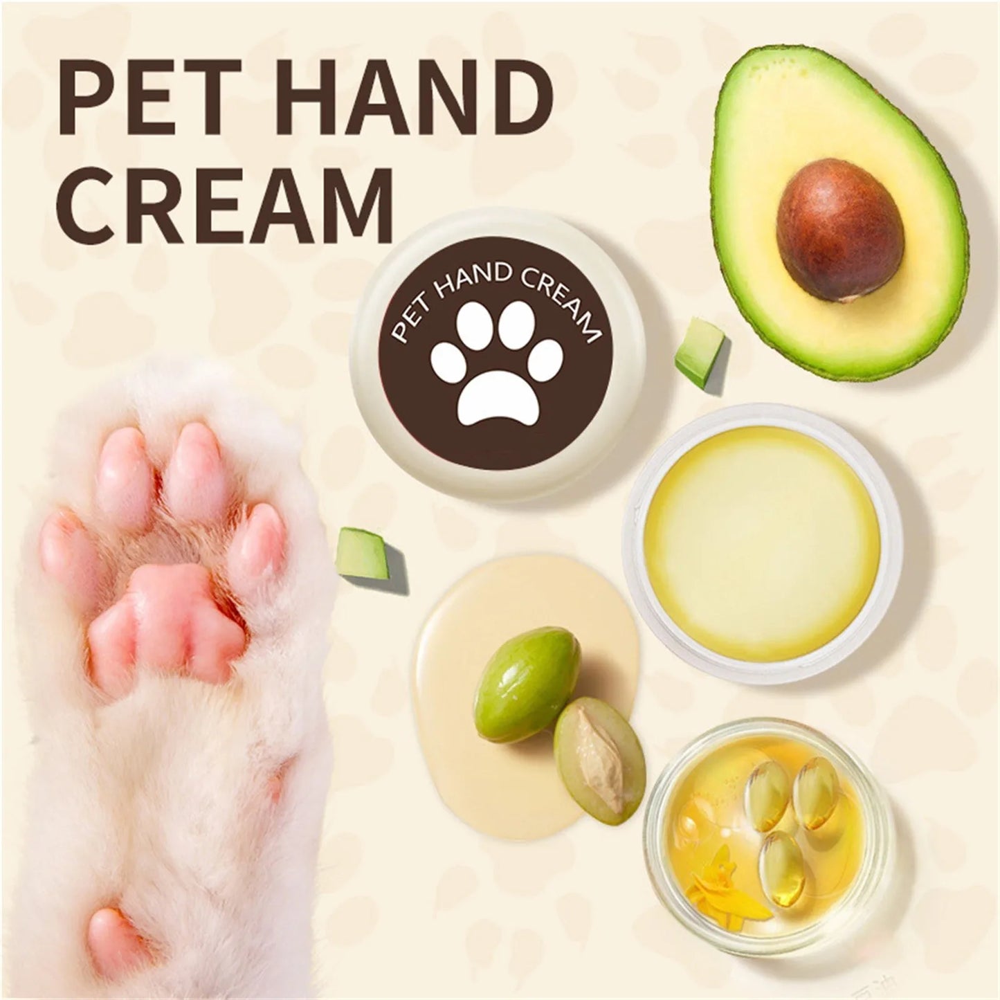 Pet Paw Protection Balm for Cats & Dogs