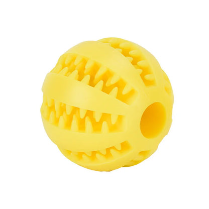 Interactive Rubber Chew Ball for Dogs & Puppies