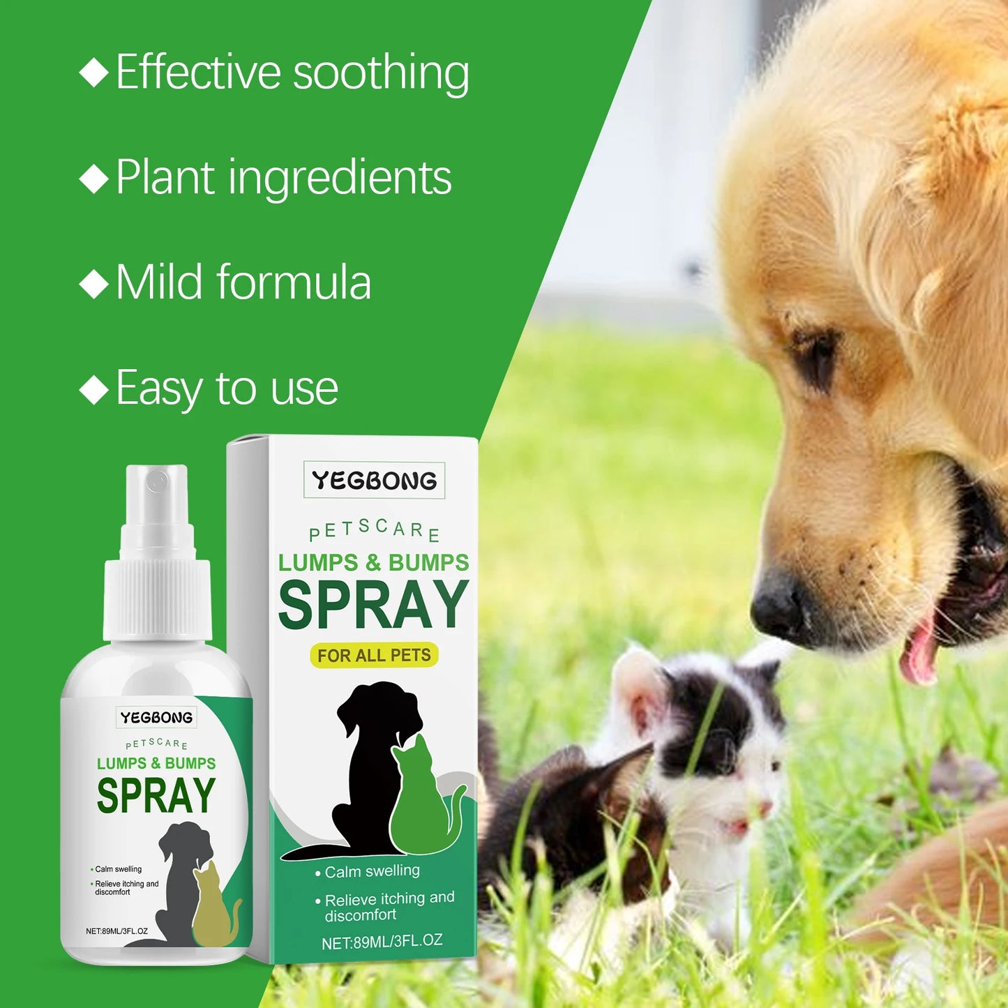 Pet Soothing Care Spray for Cats & Dogs