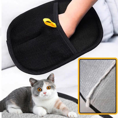 Pet Hair Removal Grooming Gloves