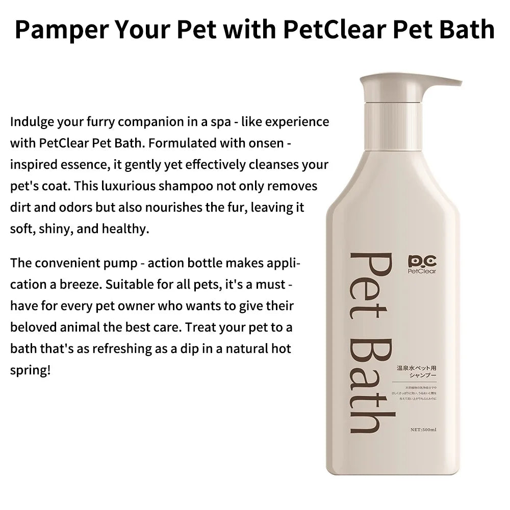 PetClear Mild Shampoo for Cats & Dogs