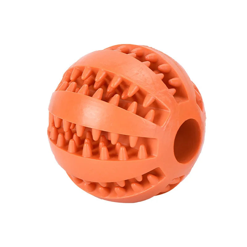 Interactive Rubber Chew Ball for Dogs & Puppies