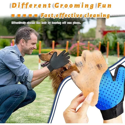 Pet Grooming Brush & Glove