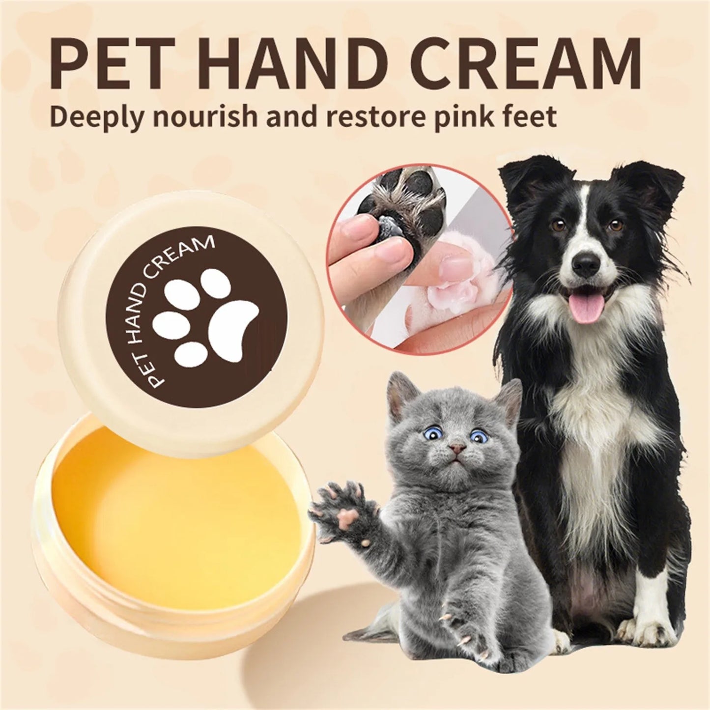Pet Paw Protection Balm for Cats & Dogs