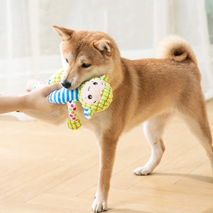 Interactive Squeaky Plush Chew Toy for Pets