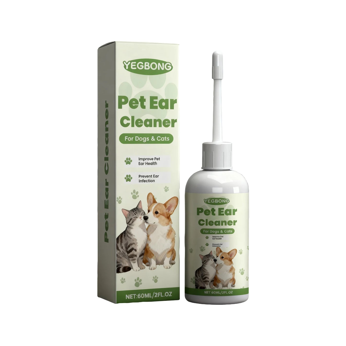 Pet Ear Care Drops for Cats & Dogs