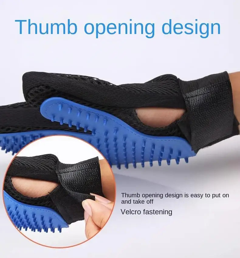 Pet Grooming Brush & Glove
