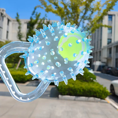 Soft Rubber Football Chew Toy for Dogs