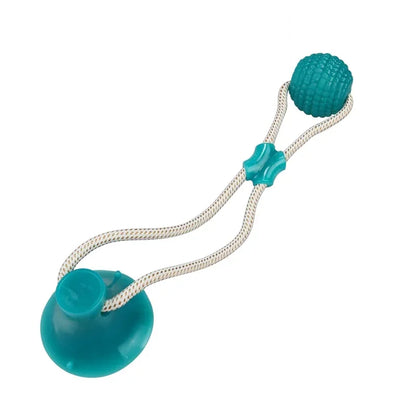 Suction Cup Dog Chew Toy with TPR Ball