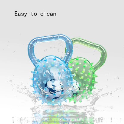 Soft Rubber Football Chew Toy for Dogs