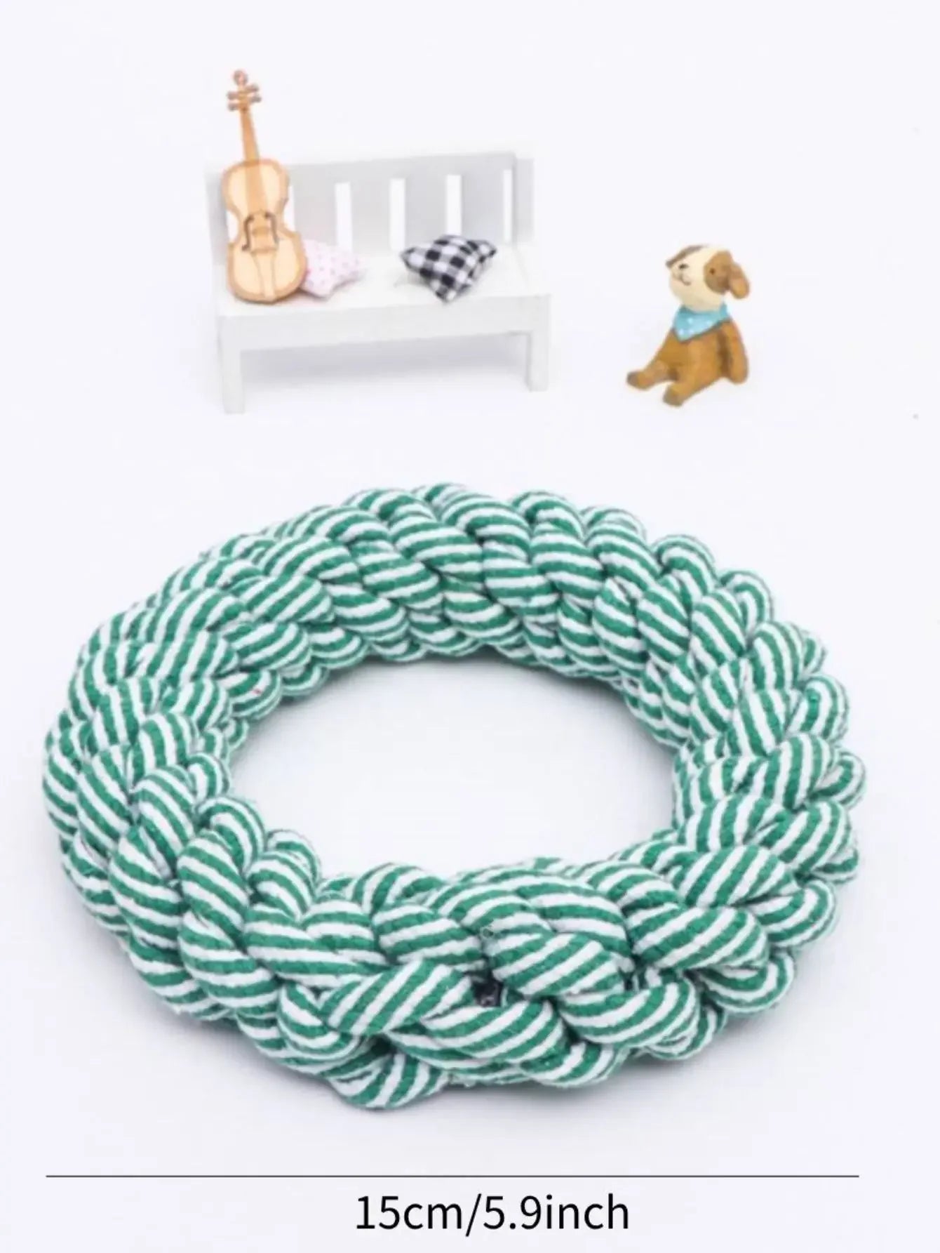 Durable Rope Chew Toy for Medium & Large Dogs