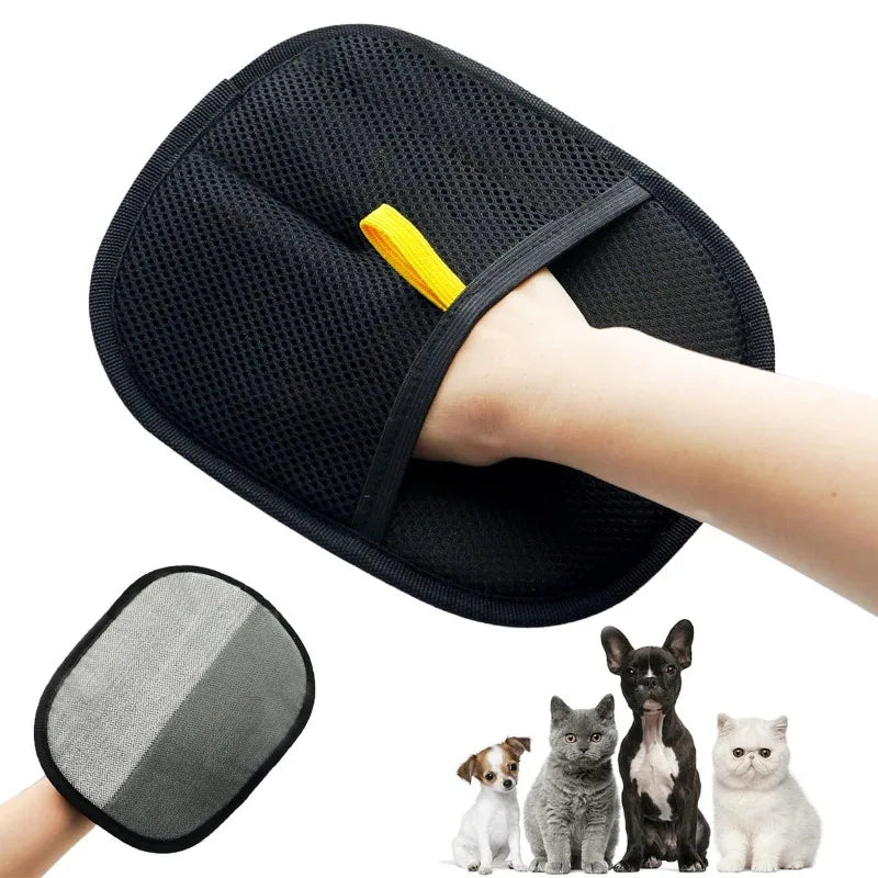 Pet Hair Removal Grooming Gloves