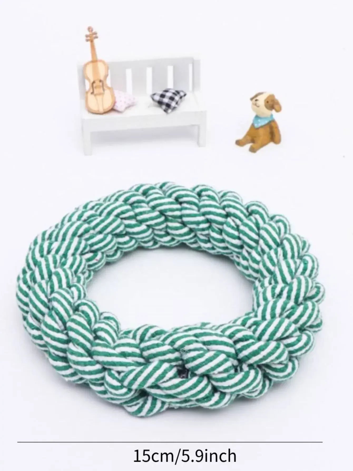 Durable Rope Chew Toy for Medium & Large Dogs