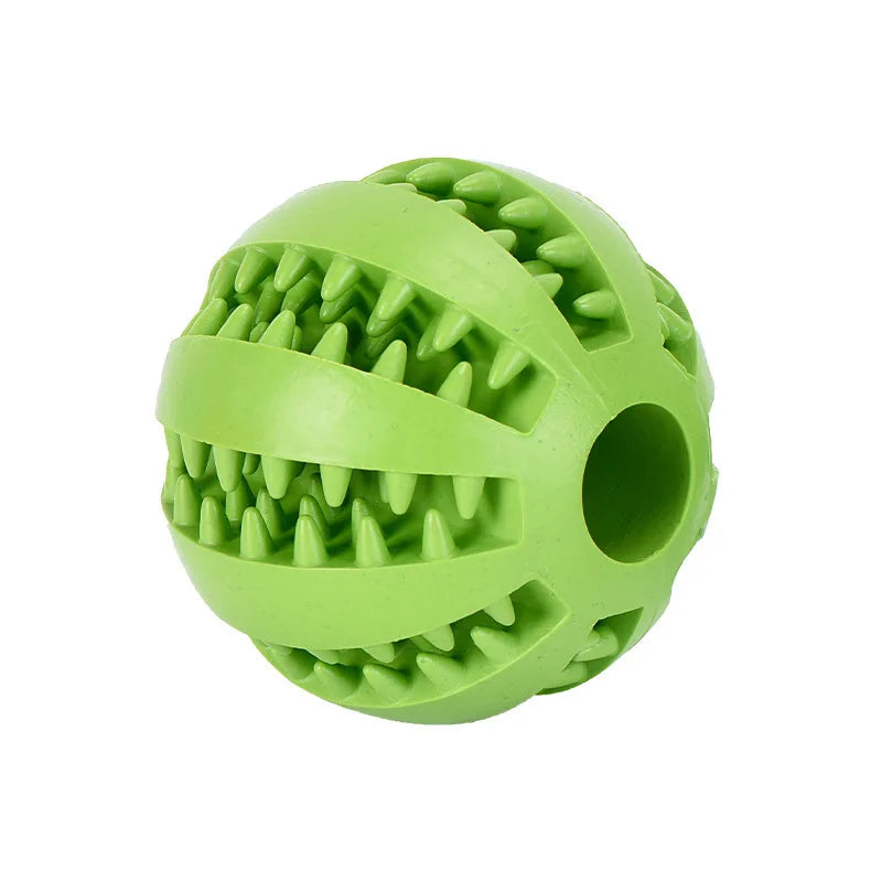 Interactive Rubber Chew Ball for Dogs & Puppies