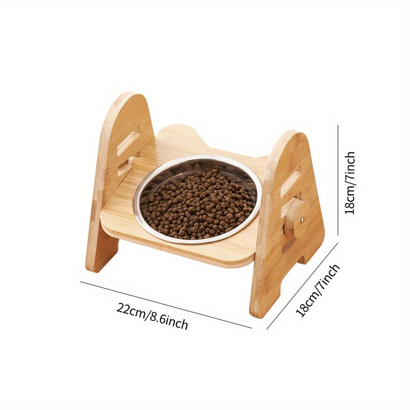 Adjustable Slanted Ceramic Pet Bowl – 1/2/3 Pack