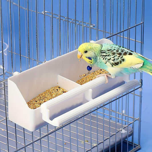 ABS Hanging Bird Feeder & Water Bowl