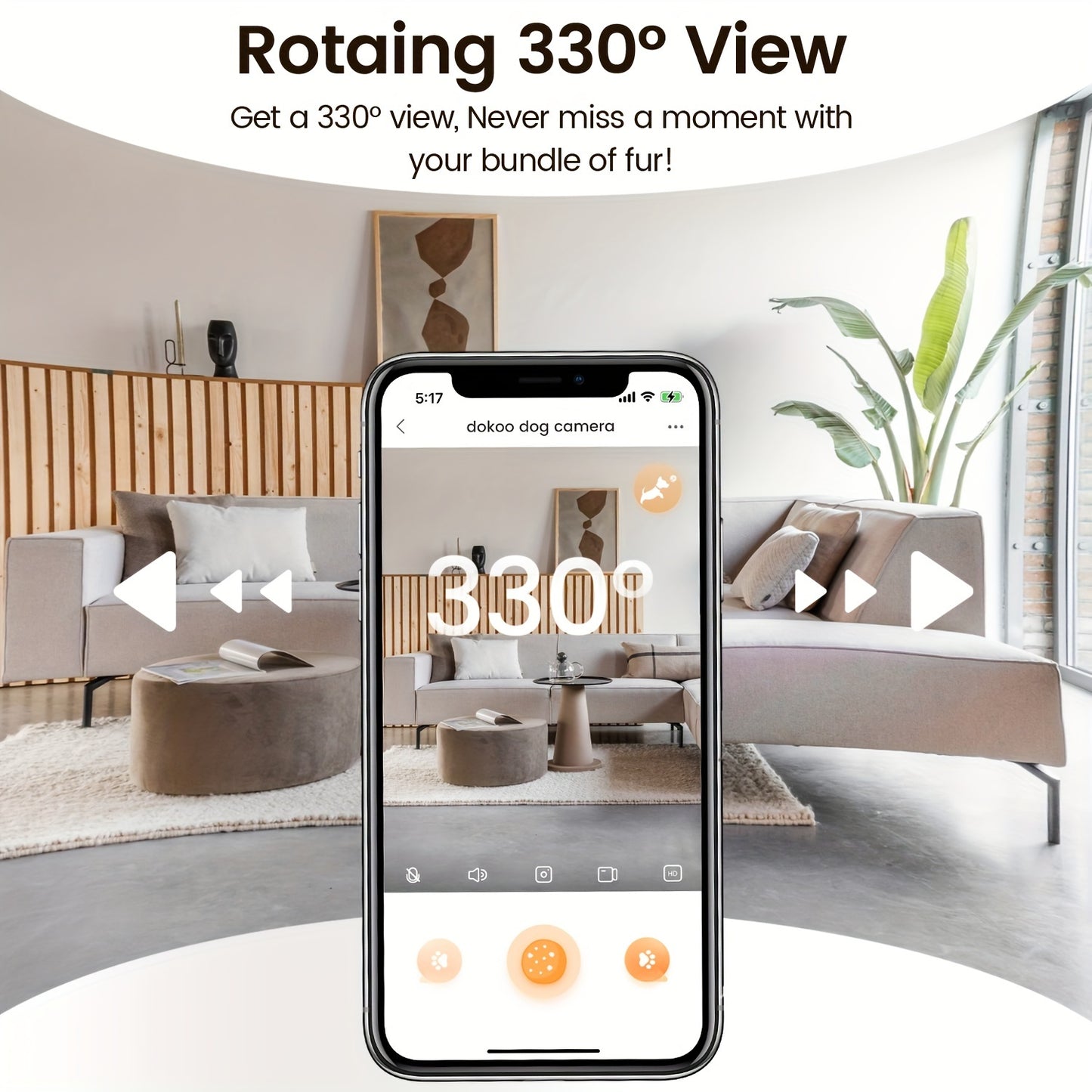 Dokoo Smart Cat Feeder with Camera & Treat Dispenser