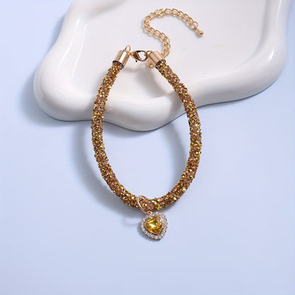 Faux Pearl Ribbon Bow Cat Collar